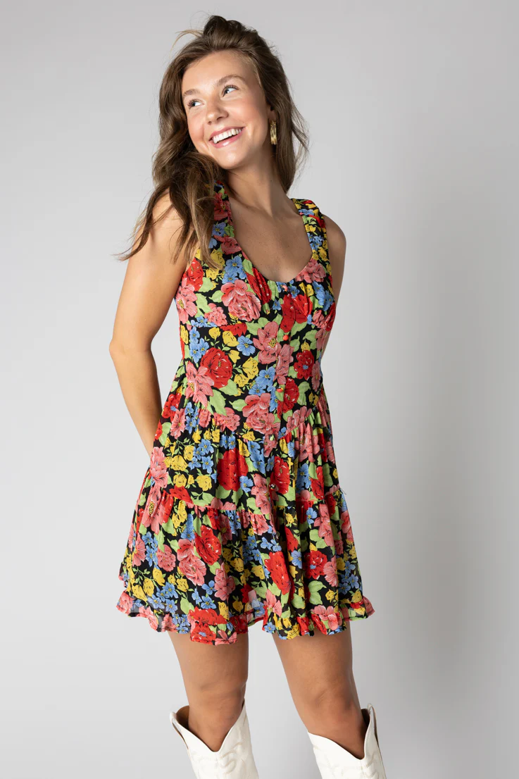Astrid Floral Dress - Image 3