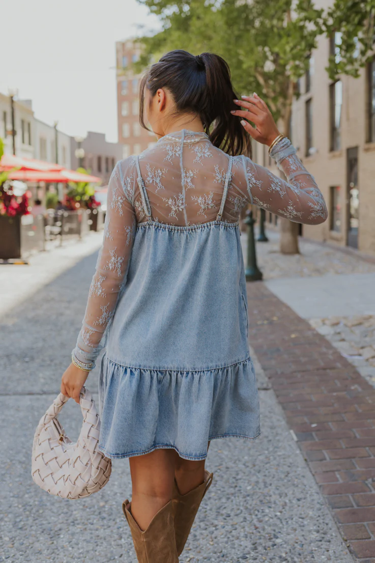 Atlanta Denim Dress - Image 2