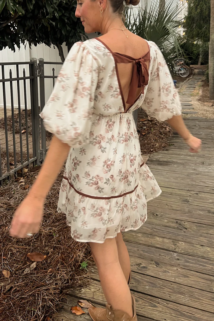 Auburn Mini Dress - Image 3