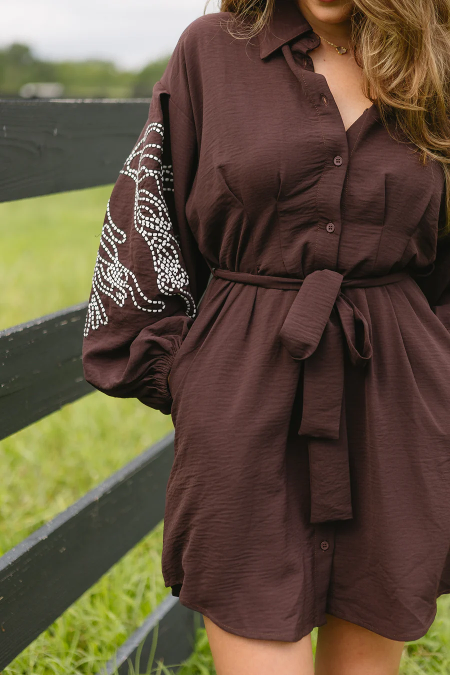 Autumn Berry Dress - Image 3