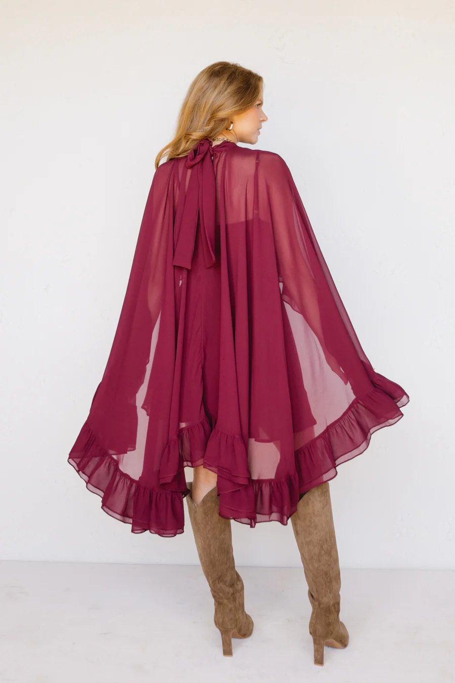 Bordeaux Dress - Image 2