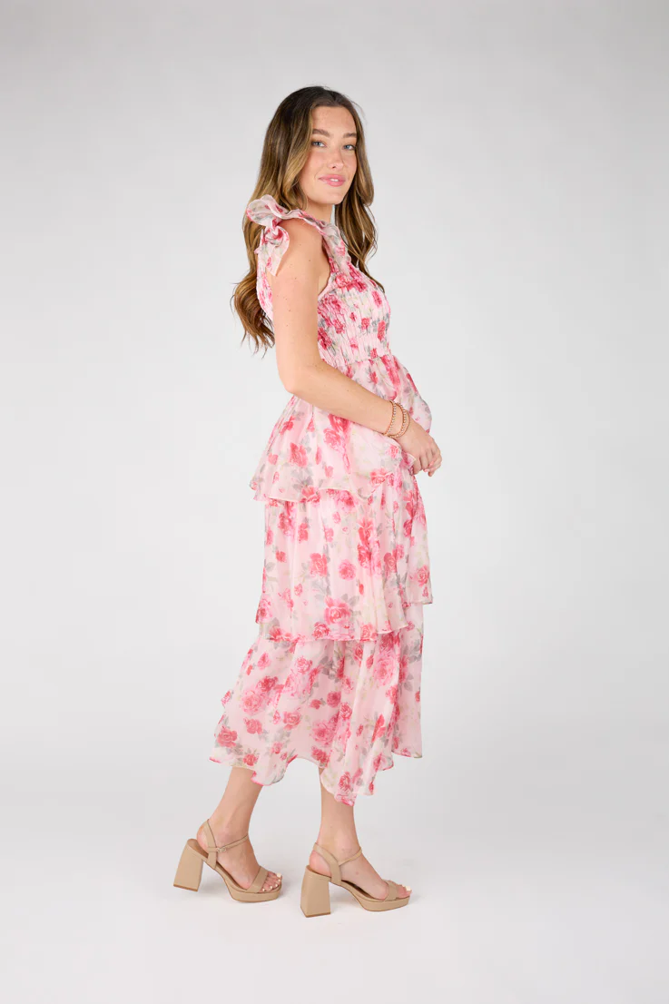Champagne and Roses Dress - Image 3