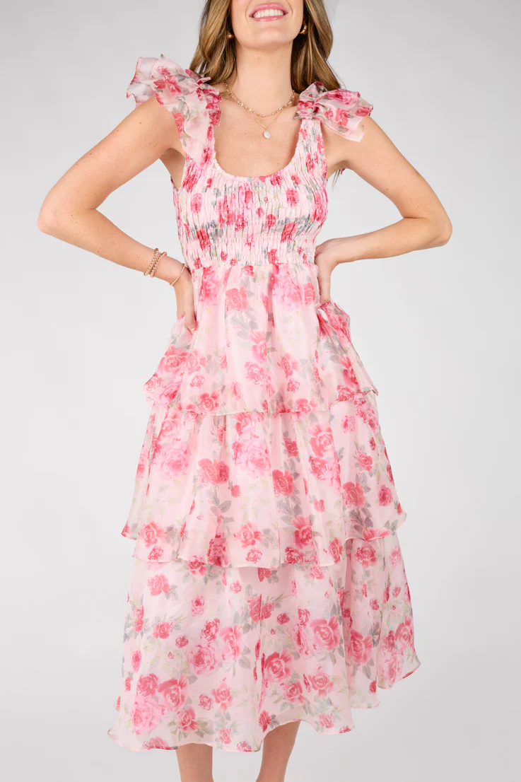 Champagne and Roses Dress - Image 4