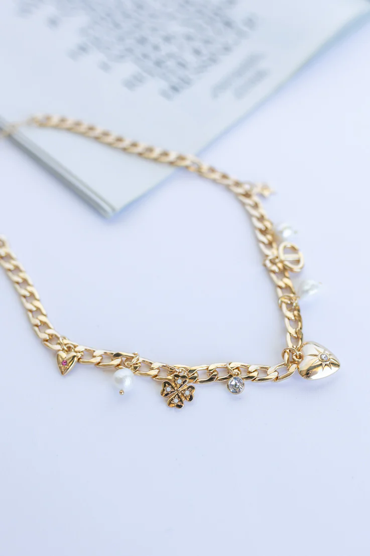 Chloe Charm Necklace - Image 2