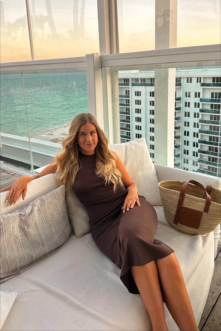 Chocolates and Roses Midi Dress - Image 6