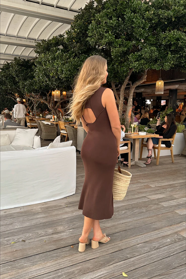 Chocolates and Roses Midi Dress - Image 7