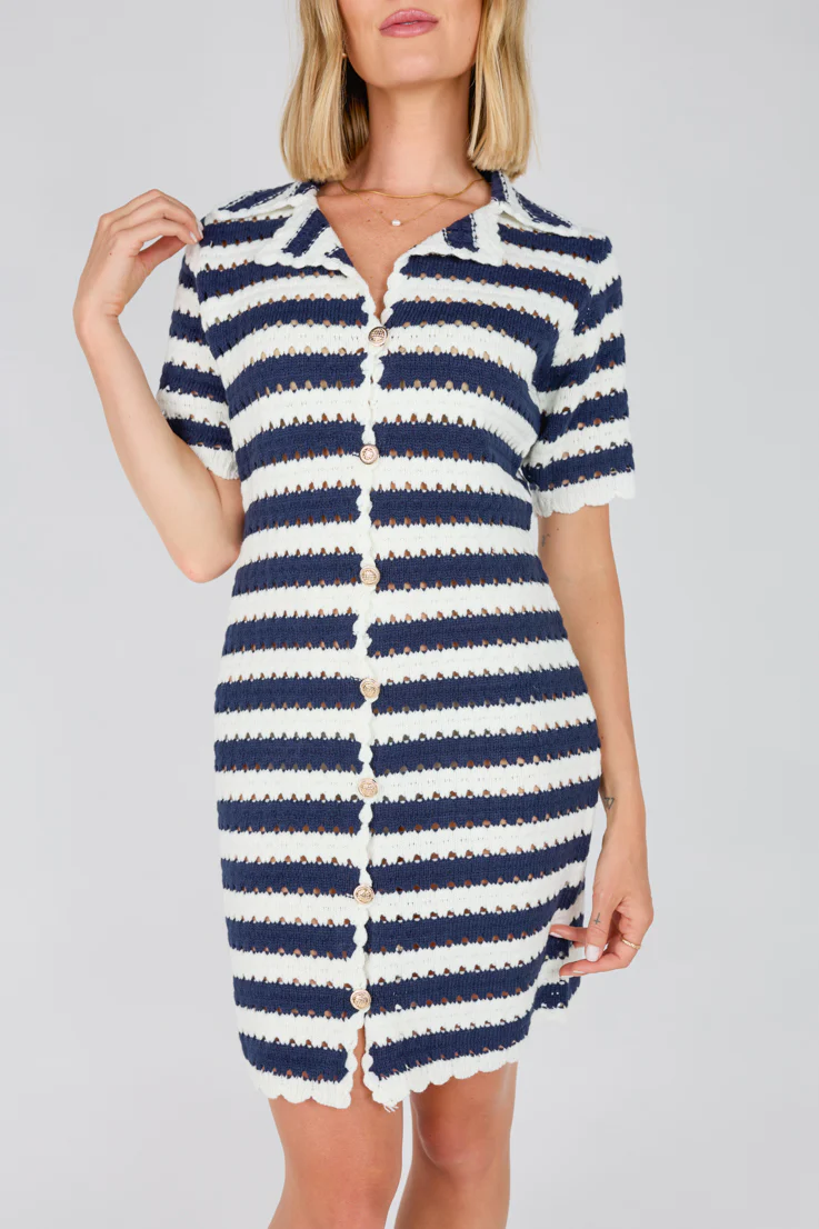 Dive In Mini Dress - Image 3