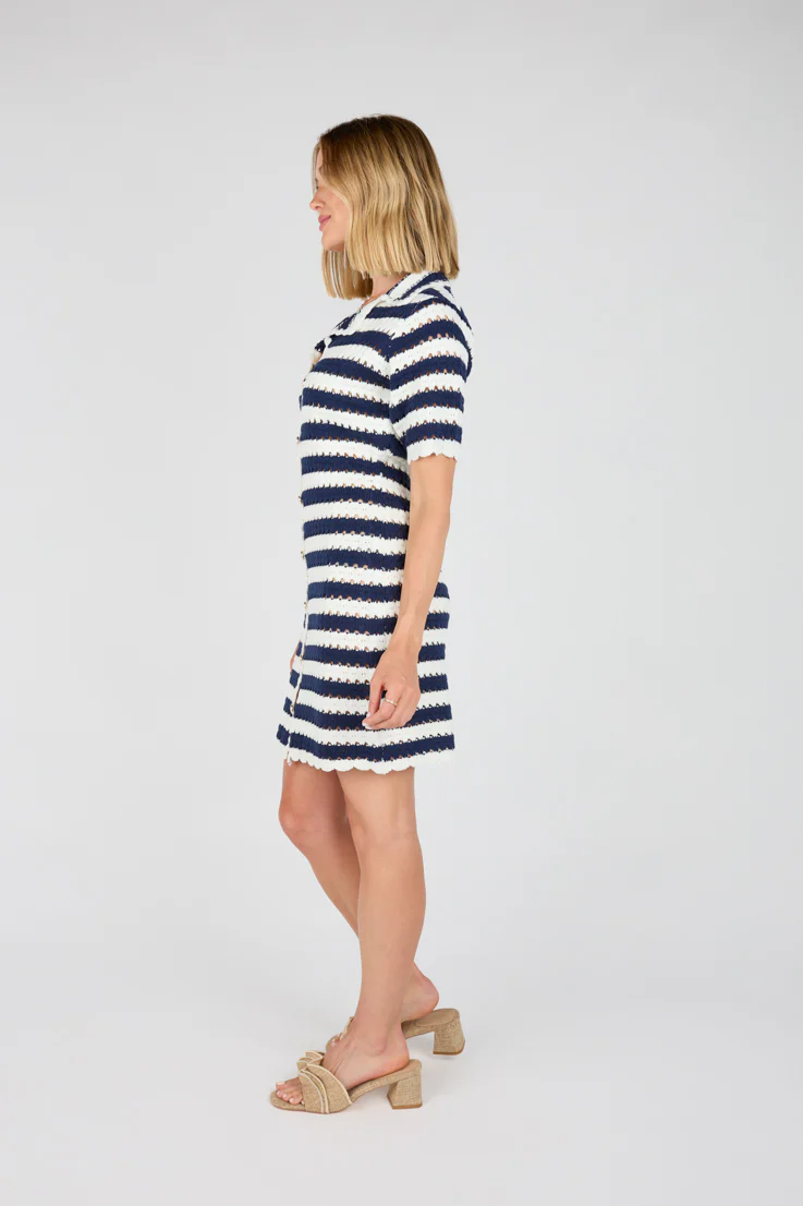 Dive In Mini Dress - Image 4