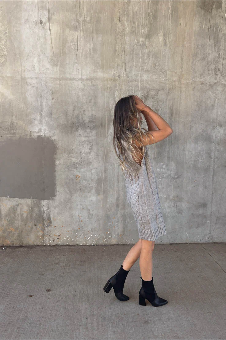 Don't Sweat It Sweater Dress - Image 4