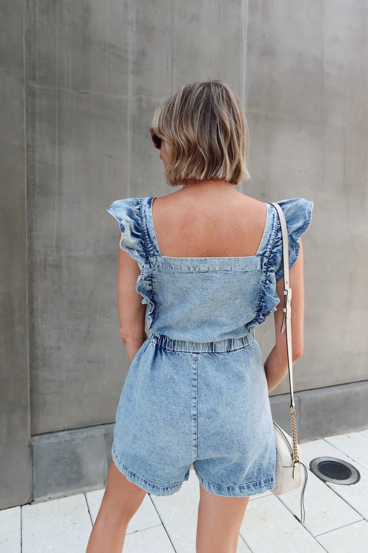 Flirty Texts Romper - Image 2