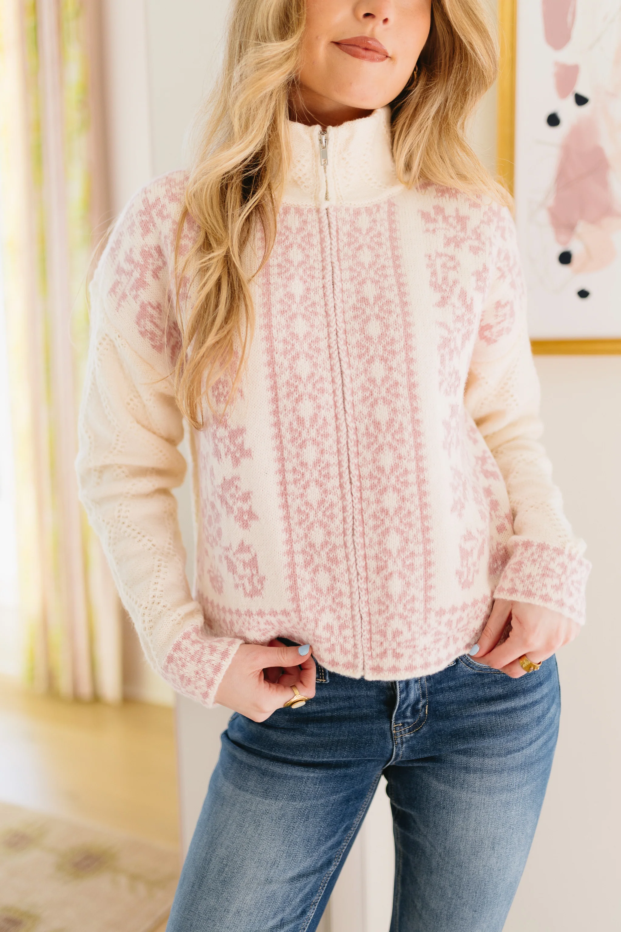 Frosted Morning Knit Jacket - Image 3