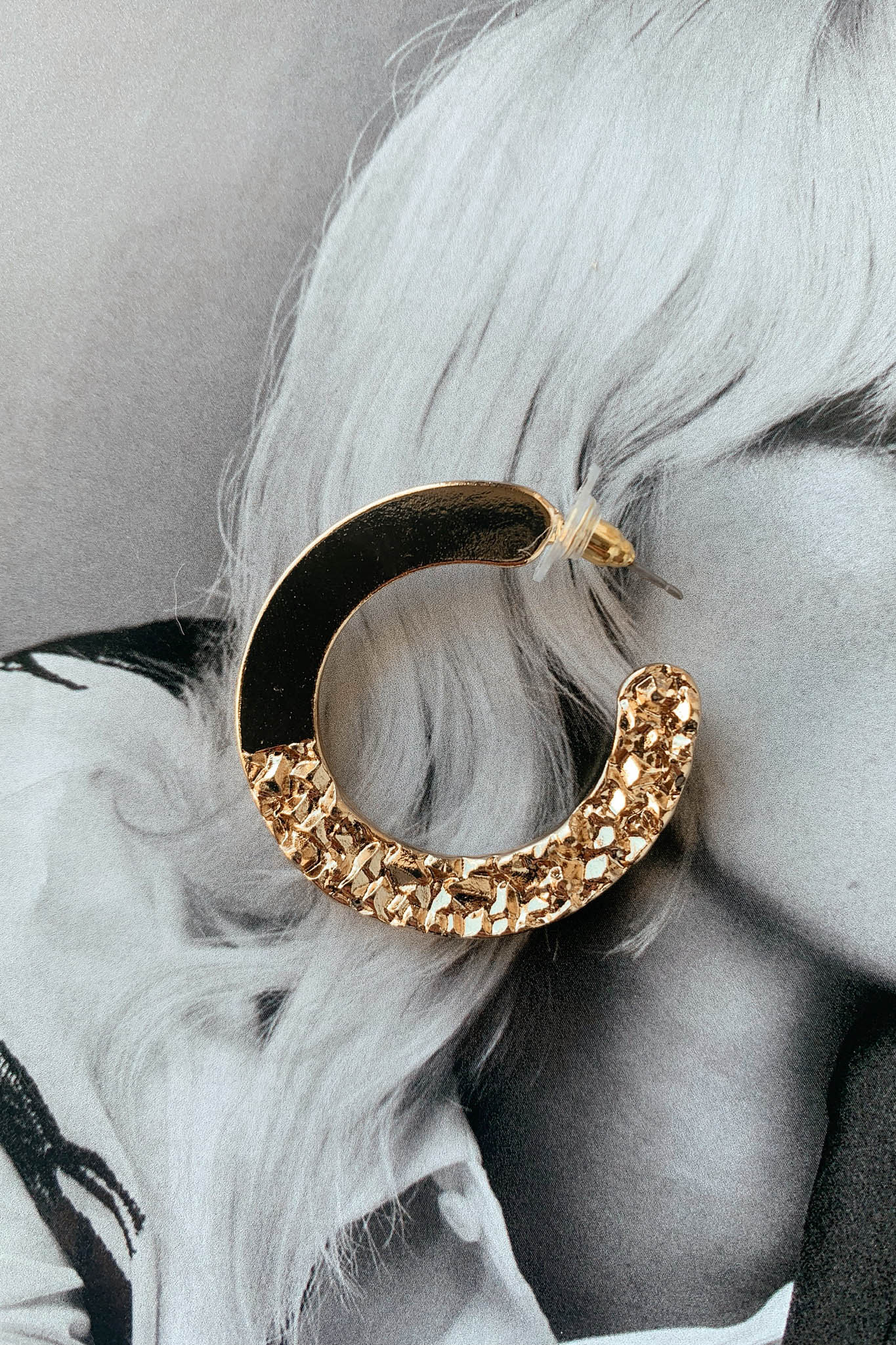 Half and Half Hoops - Image 2