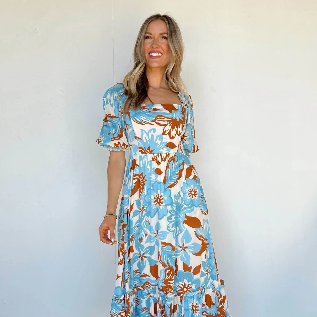 Hawaiian Escape Maxi Dress - Image 5