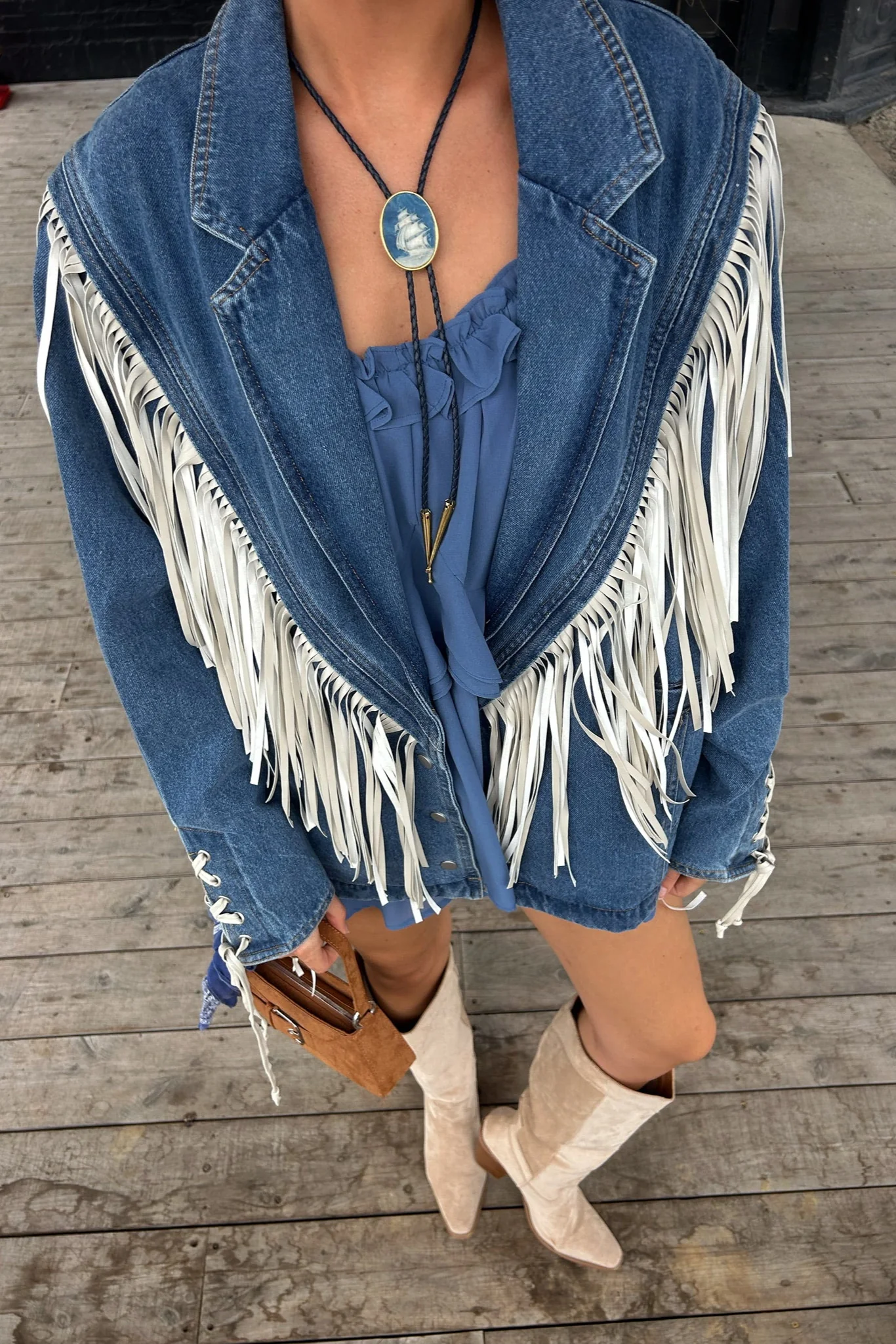 Howdy Denim Jacket - Image 6
