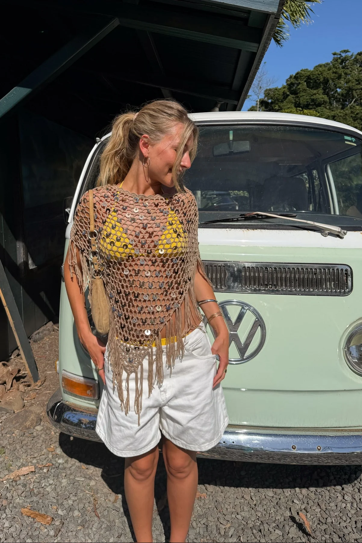 Liv Crochet Poncho - Image 6