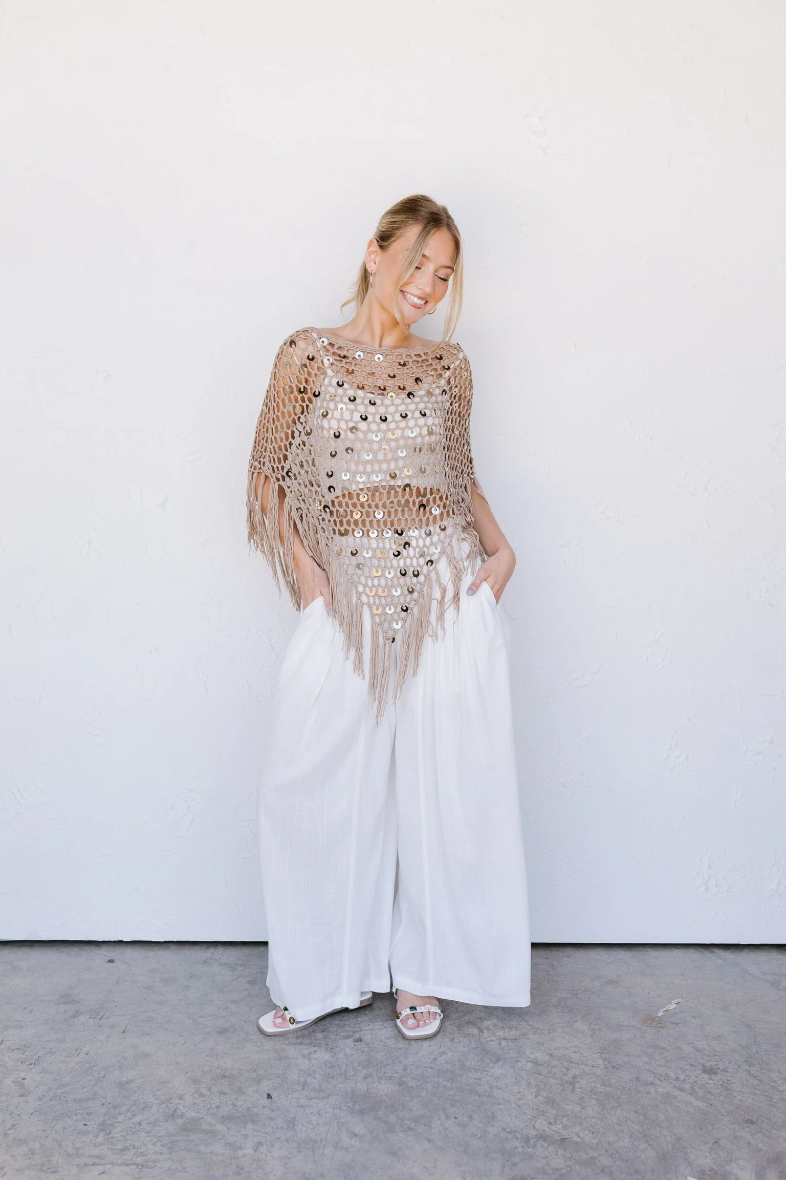 Liv Crochet Poncho - Image 8