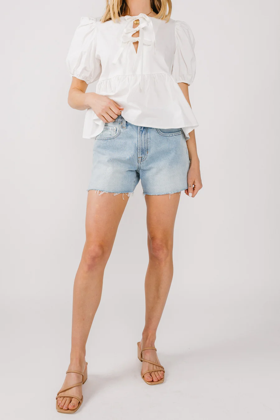 Lydia Denim Shorts - Image 8
