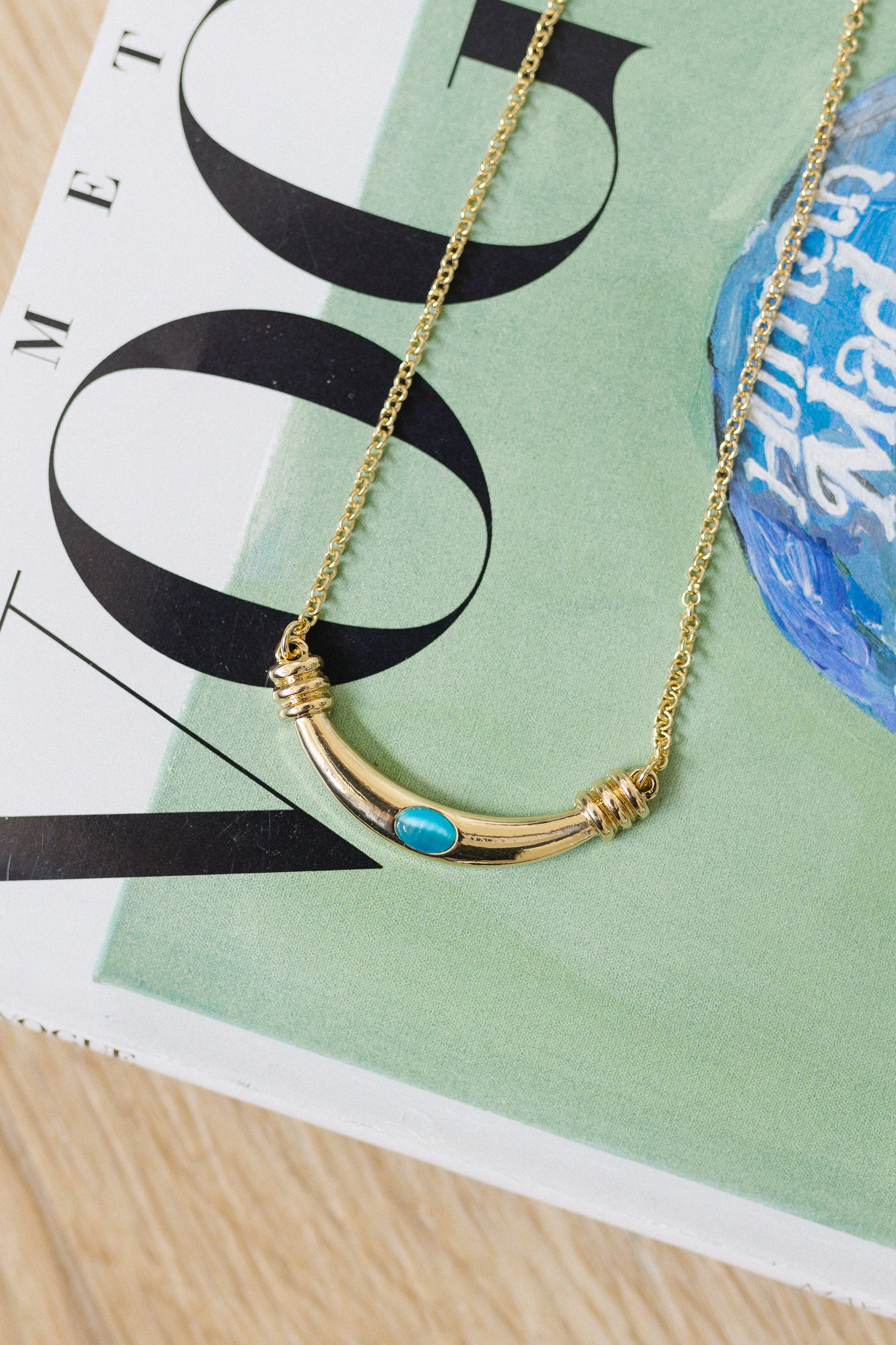 On the Horn Necklace
