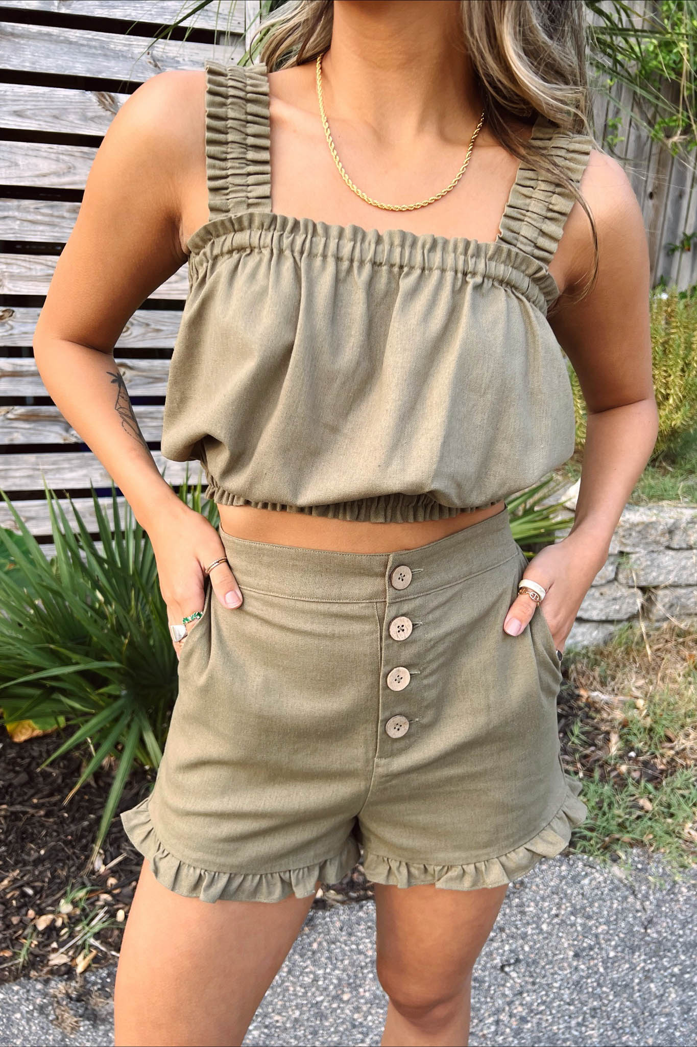 Safari Green Set - Top - Image 2