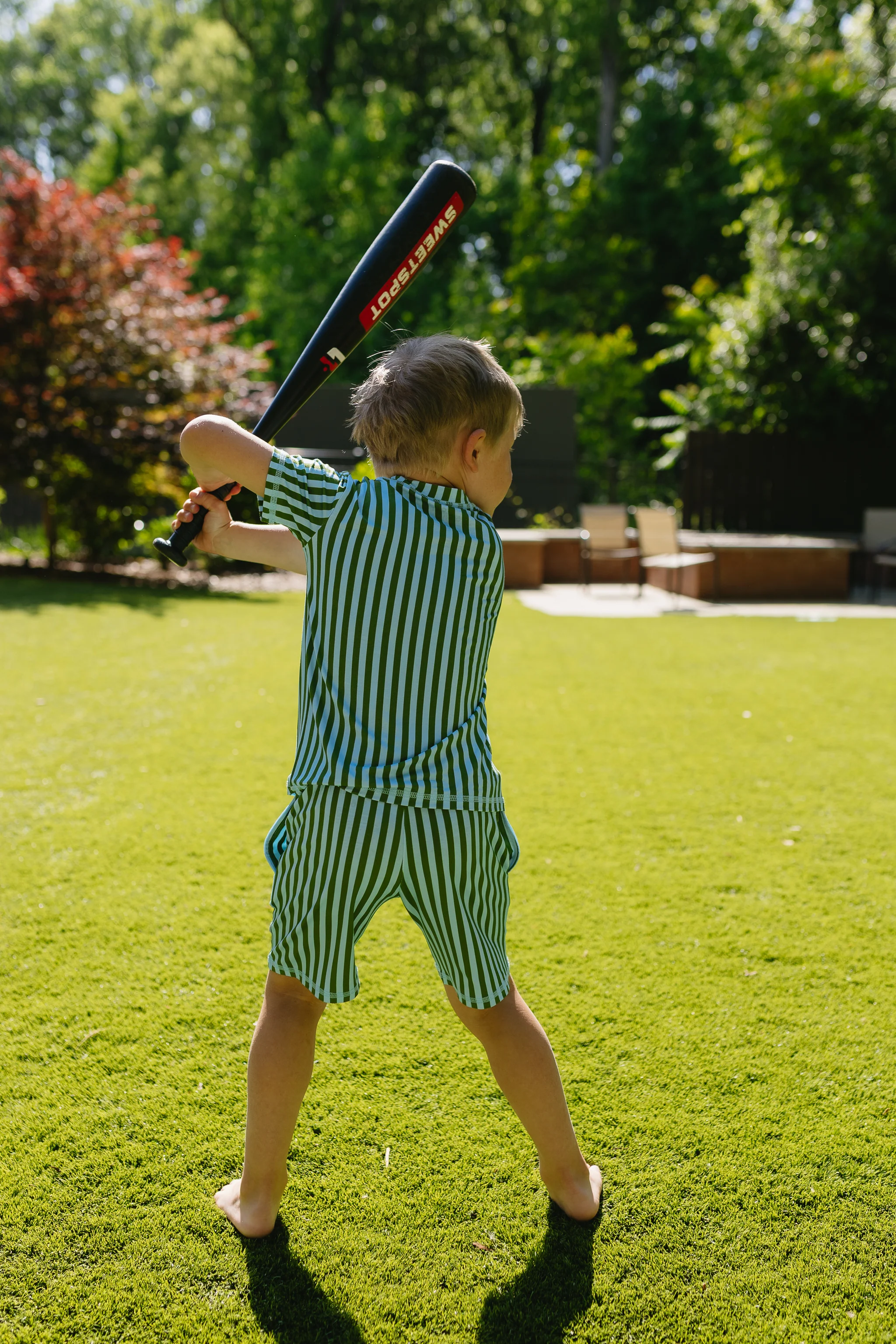 Summertime Stripes Kids (Boys) Two-Piece Set - Image 2