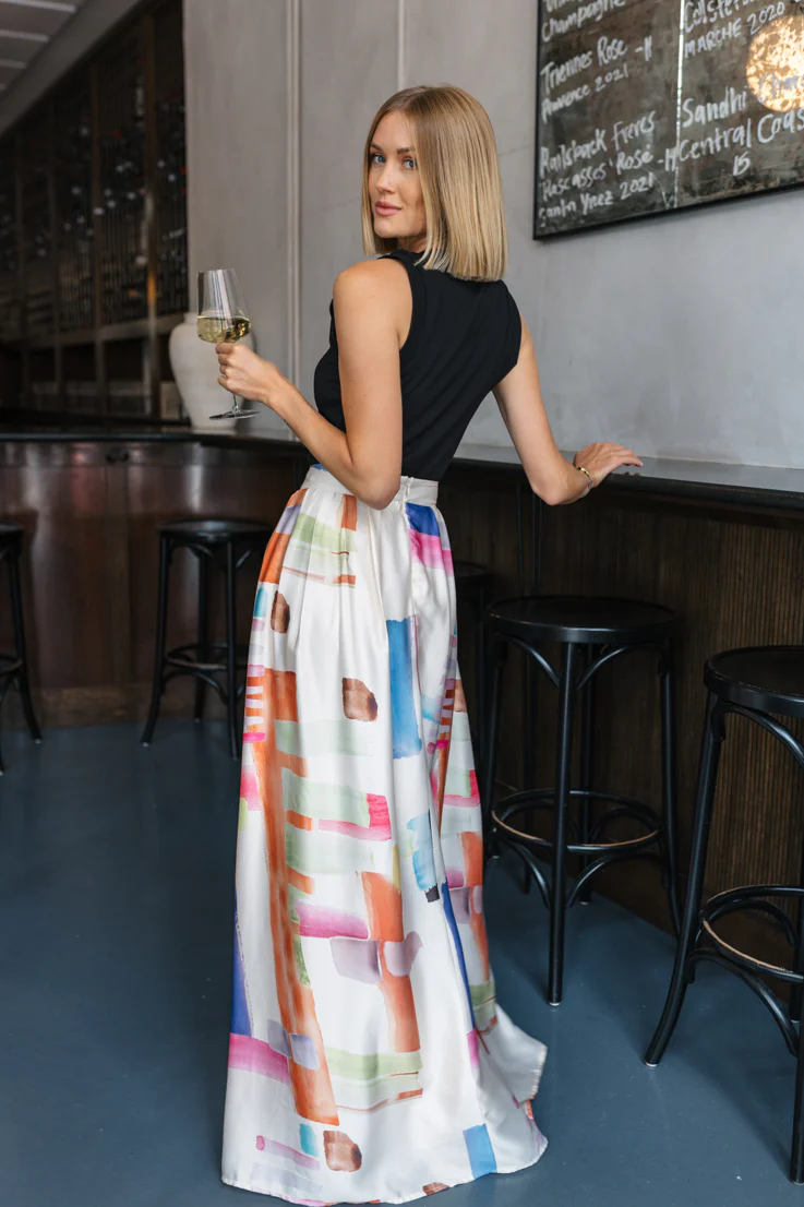 Work of Art Maxi Skirt - Image 2
